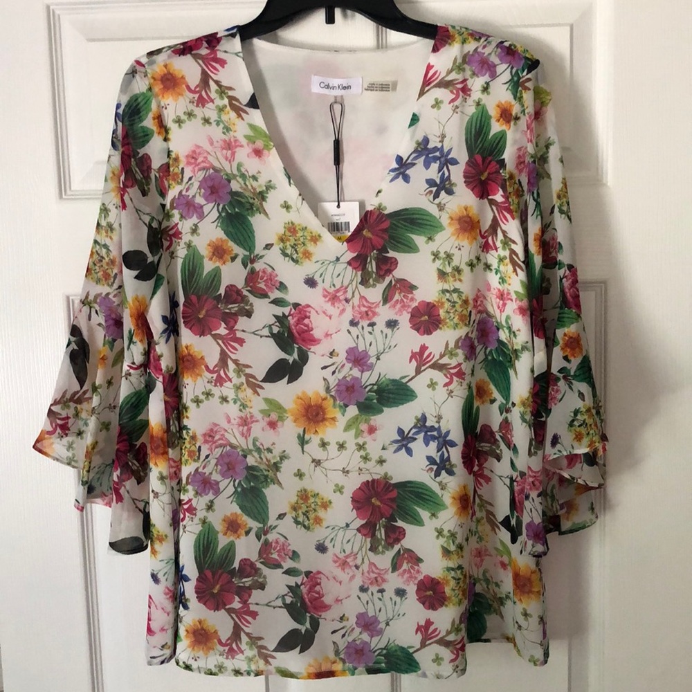 NWT Calvin Klein blouse